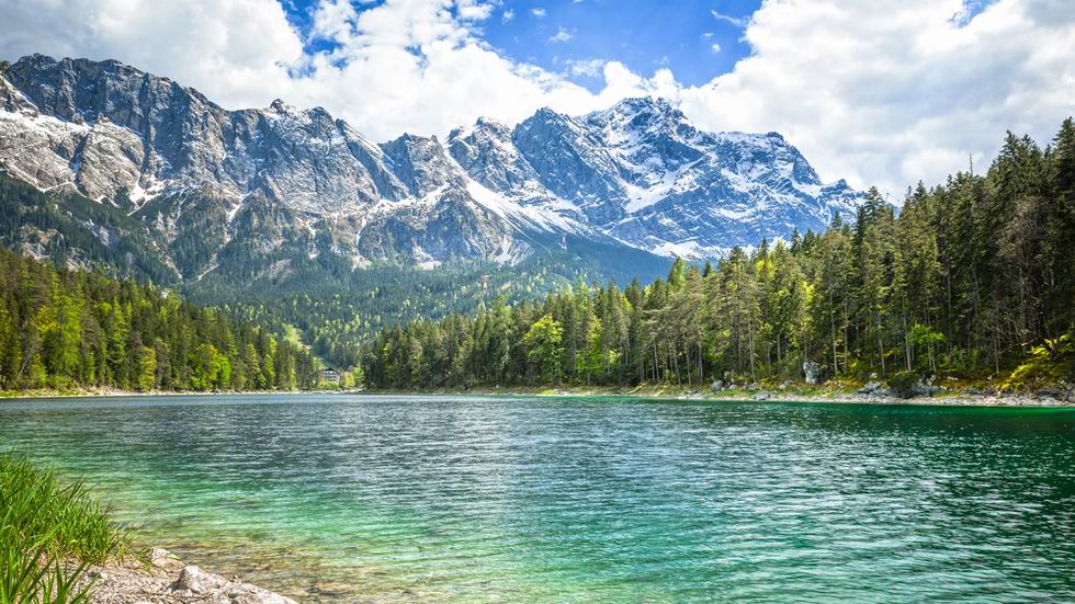 Eibsee Zugspitze