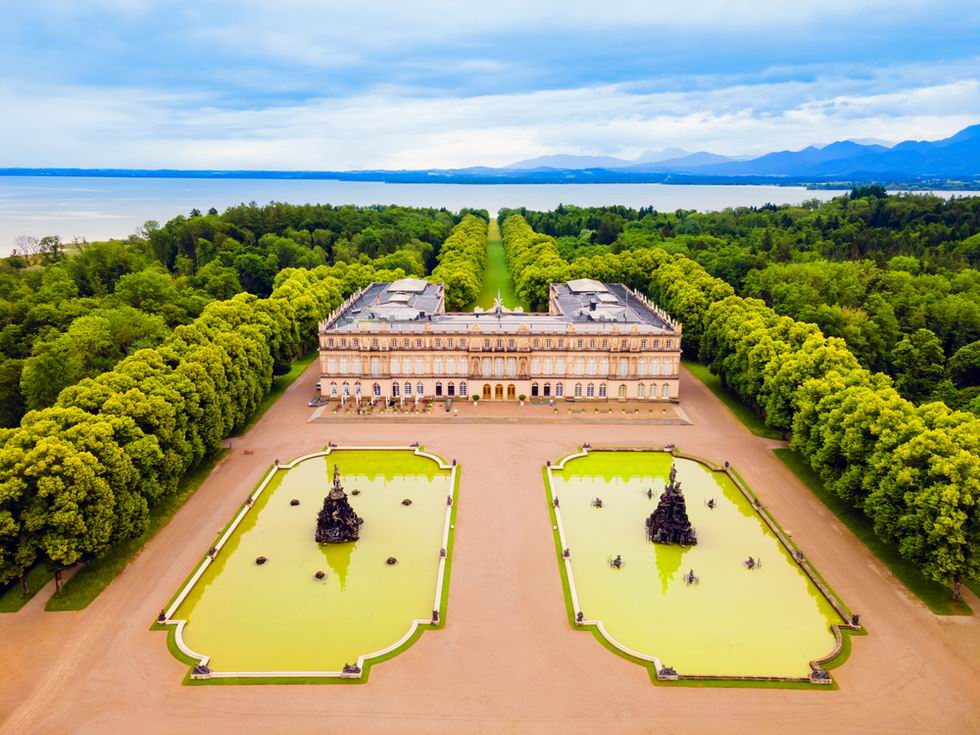 Herrenchiemsee-kastély Bajorország