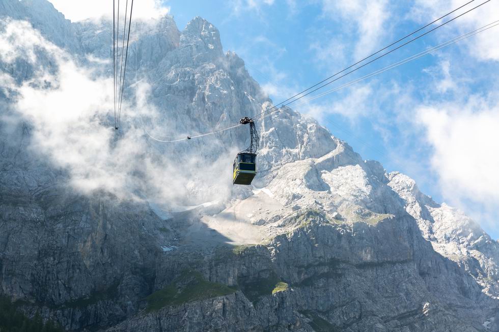 Zugspitze felvonó